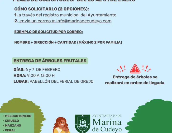 DÍA DEL ÁRBOL 2025: «ECHEMOS RAÍCES EN MARINA DE CUDEYO»