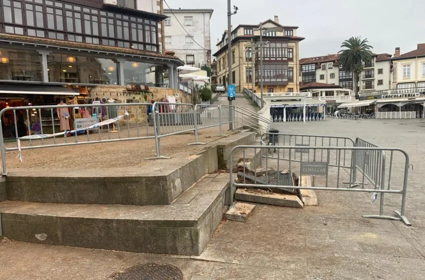 El próximo lunes se retoman los trabajos para la retirada de los castaños del Corro Campíos en Comillas