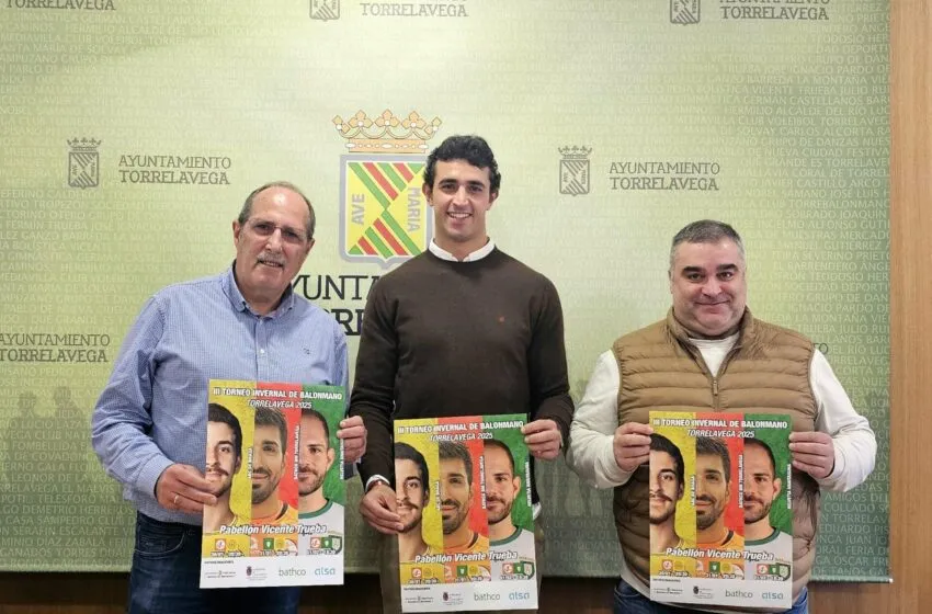  Presentado el III Torneo Invernal de Balonmano Torrelavega 2025 