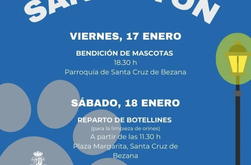  La bendición de las mascotas vuelve este viernes por San Antón a Santa Cruz de Bezana