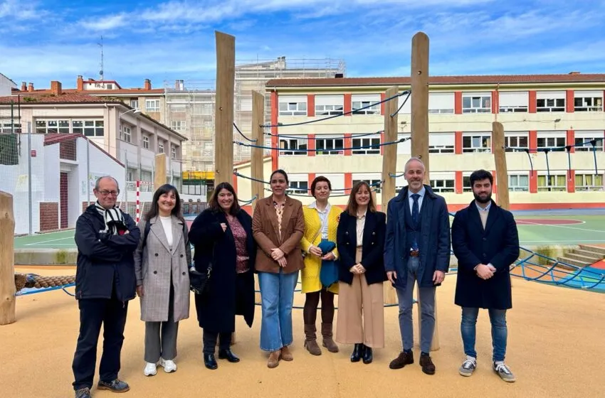  Educación invierte cerca de 160.000 euros en la reforma de los patios del CEIP Miguel Hernández de Castro Urdiales
