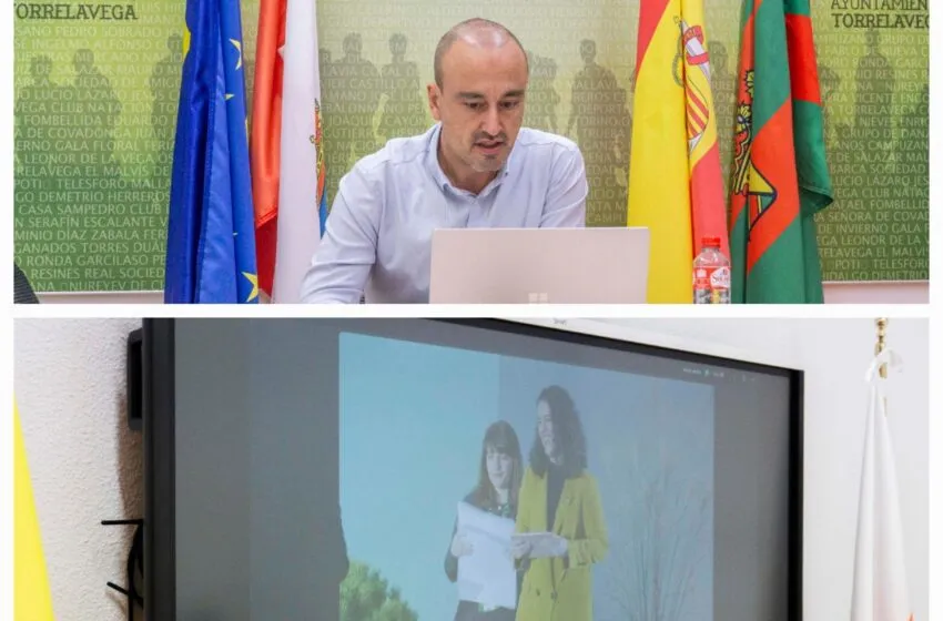 López Estrada firma la adhesión de Torrelavega a la Red Europea de Ciudades Verdes