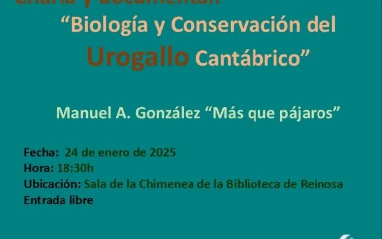  El urogallo, protagonista de una charla que acogerá La  Casona