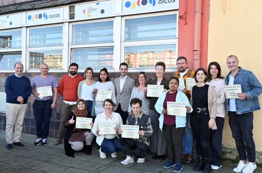  La Oficina de Integración y Cooperación Social OICOS ofrece un curso de español para extranjeros