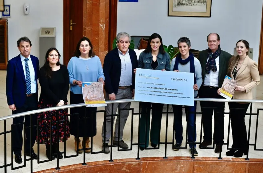  La Cocina Económica recibe la recaudación solidaria del concierto ‘El Mesías’