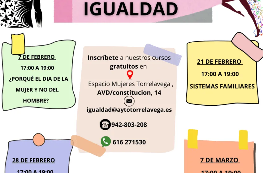  Nuevo ciclo de actividades en Espacio Mujeres para promover la igualdad de género