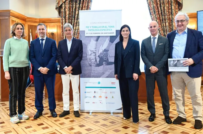  Santander acogerá el V curso monográfico de patología específica del pie y tobillo en el tenis