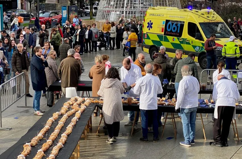 Noticias de Cantabria | El Cántabro | Multitudinaria respuesta ciudadana al roscón de Reyes solidario