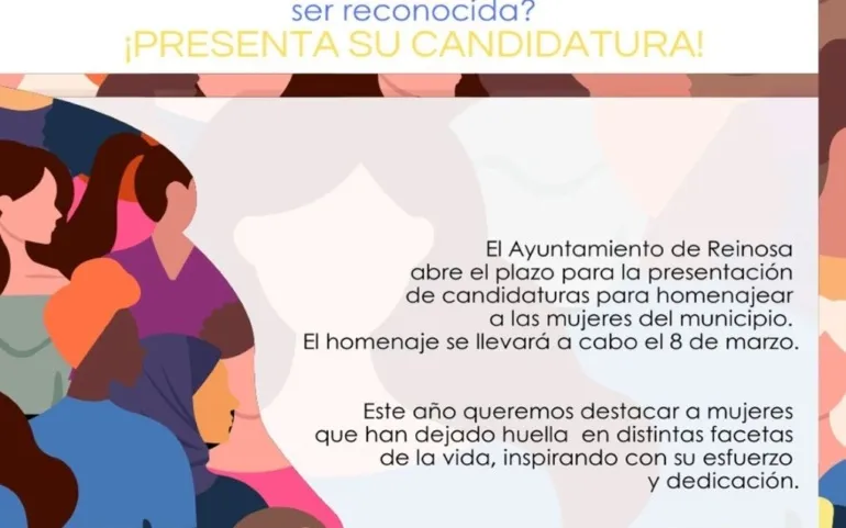  Abierto el plazo de presentación de candidaturas de mujeres a recibir el homenaje del 8 de marzo