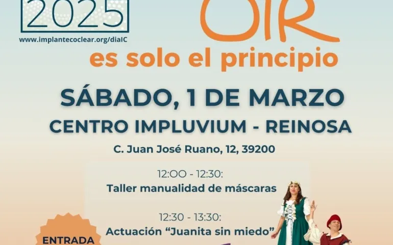  Actividades en el Impluvium para conmemorar el Dia del Implante Coclear