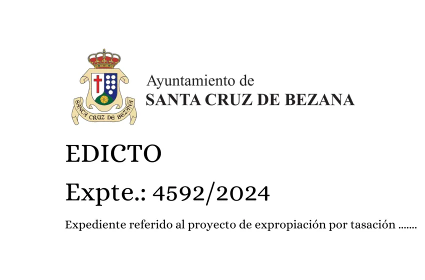  Ayuntamiento de Santa Cruz de Bezana Expte.: 4592/2024 EDICTO