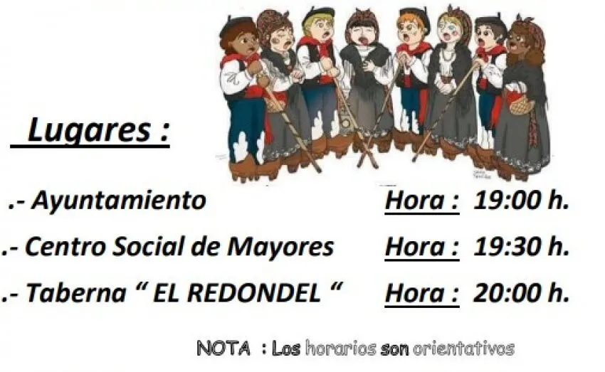  LA ESCUELA MUNICIPAL DE FOLCLORE «LA BARQUÍA» DE ASTILLERO CANTARÁ «LAS MARZAS» EL VIERNES 28 EN DIFERENTES PUNTOS DEL MUNICIPIO
