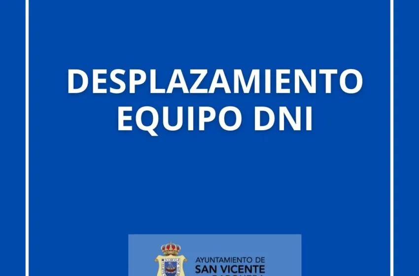  ANUNCIO DESPLAZAMIENTOS EQUIPO MOVIL DNI