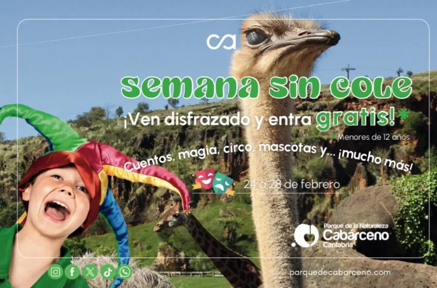  El Parque de la Naturaleza de Cabárceno celebra la ‘Semana sin cole’ con una amplia oferta de actividades lúdicas y didácticas