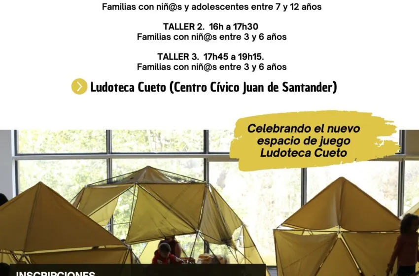 Noticias de Cantabria | El Cántabro | La ludoteca Juan de Santander de Cueto abre sus puertas el sábado 15 con tres talleres
