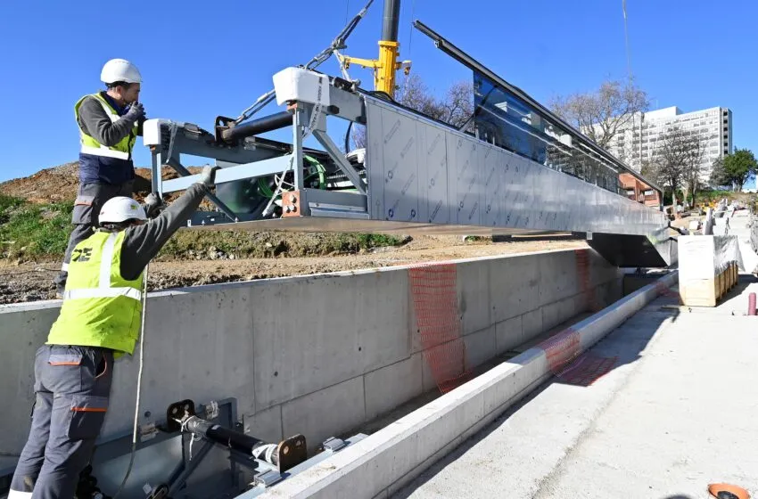  Comienza la instalación de los primeros elementos mecánicos del itinerario Valdecilla – Herrera Oria