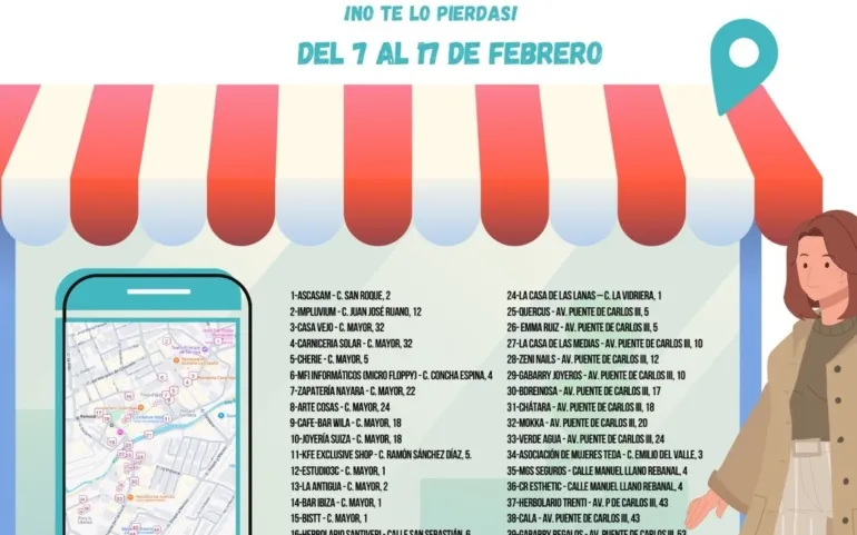  Ruta científica en los escaparates de los comercios para conmemorar el Dia de la Mujer y la Niña en la Ciencia