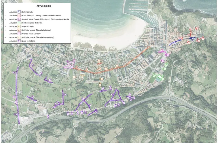  Laredo saca a licitación la primera fase del asfaltado en el municipio por dos millones de euros