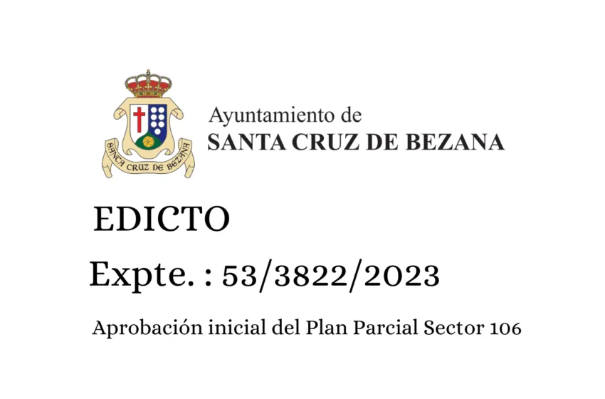 Edicto del Ayuntamiento de Santa Cruz de Bezana
