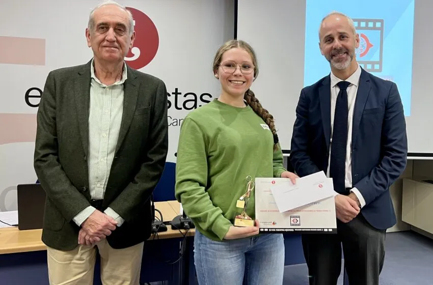  El IES La Granja de Heras se proclama ganador de la fase autonómica del V Concurso de Comunicación Audiovisual sobre Educación Financiera