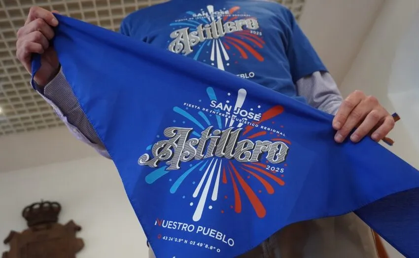  EL AYUNTAMIENTO DE ASTILLERO PRESENTA EL PAÑUELO CONMEMORATIVO DE LAS FIESTAS DE SAN JOSÉ 2025