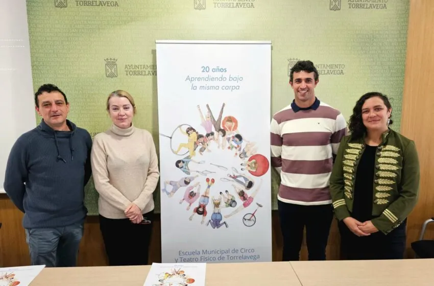 Noticias de Cantabria | El Cántabro | Torrelavega celebra el XX aniversario de la Escuela Municipal de Circo y Teatro Físico con un amplio programa de actividades