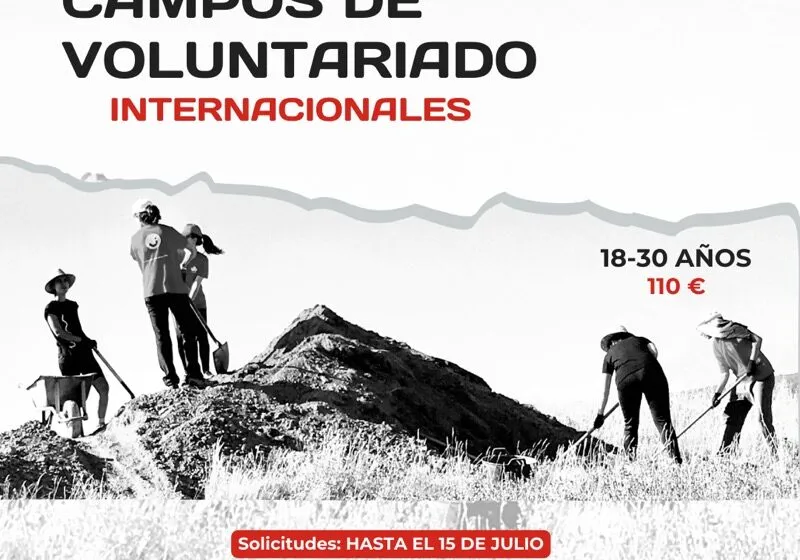  El Gobierno de Cantabria abre mañana la inscripción en los campos de voluntariado internacionales