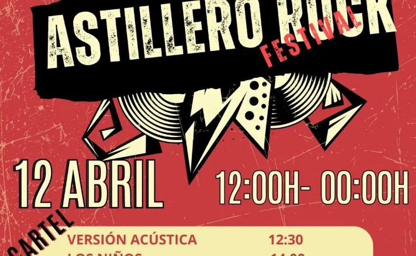 Noticias de Cantabria | El Cántabro | ASTILLERO PREPARA UNA JORNADA DE PURO ROCK EN EL ASTILLERO ROCK FESTIVAL
