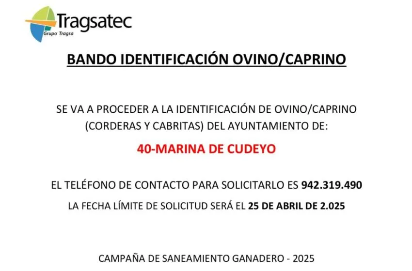  GRUPO TRAGSA – Identificación de Ovino/Caprino