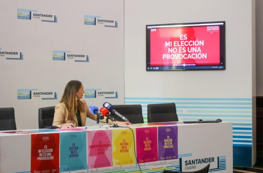 Noticias de Cantabria | El Cántabro | Santander pone en marcha la campaña ‘Igualdad, sin peros’ con motivo del 8M