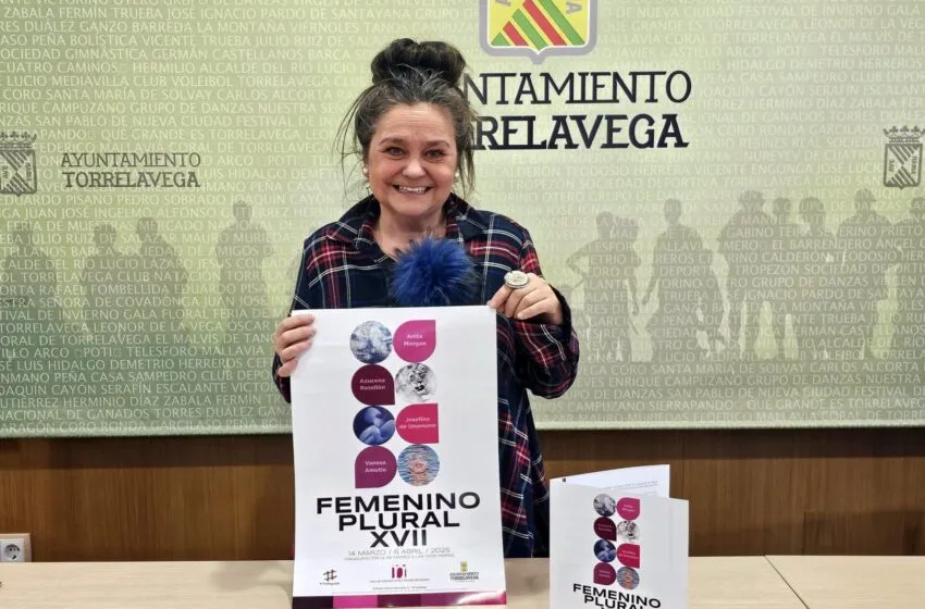  Presentada la exposición ‘Femenino Plural’ que se podrá visitar en la sala Mauro Muriedas del 14 de marzo al 6 de abril