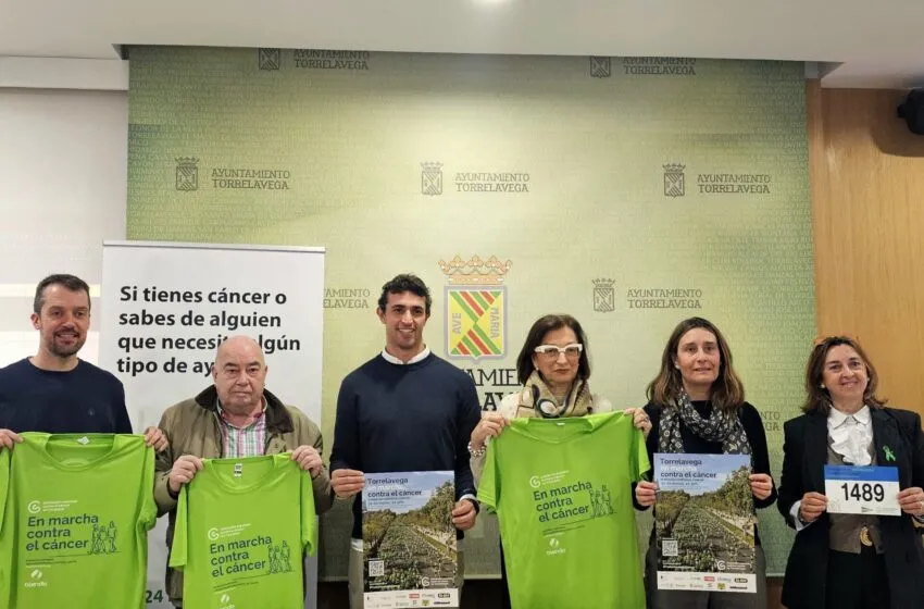 Presentada la IX Marcha Contra el Cáncer de Torrelavega
