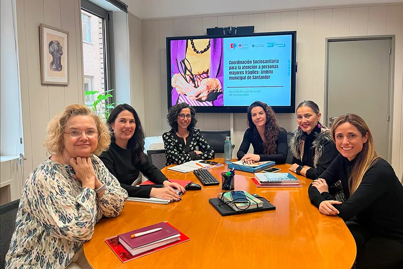  Salud y Ayuntamiento de Santander mejorarán la atención de las personas mayores frágiles con necesidades sociales y sanitarias