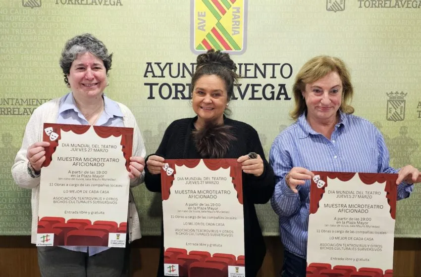 Torrelavega celebrará el Día Mundial del Teatro con un ciclo de micro teatro aficionado
