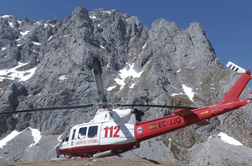 Noticias de Cantabria | El Cántabro | Fallecen dos escaladores tras una caída en el Espolón de los Franceses, en los Picos de Europa