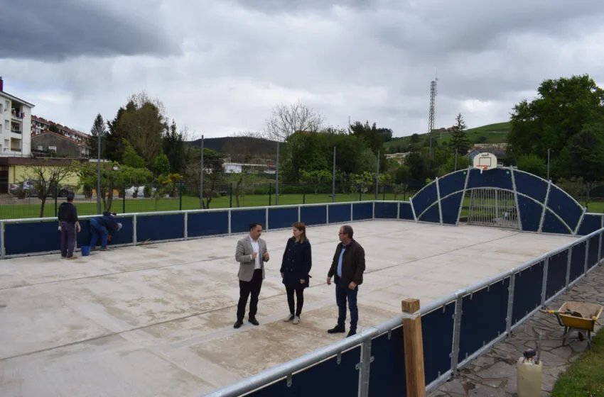 Noticias de Cantabria | El Cántabro | Piélagos invierte cerca de 80.000 euros en la mejora de la pista multideportiva de Renedo