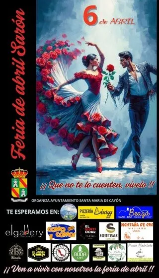 Disfruta este próximo domingo de la Feria de Abril de Sarón