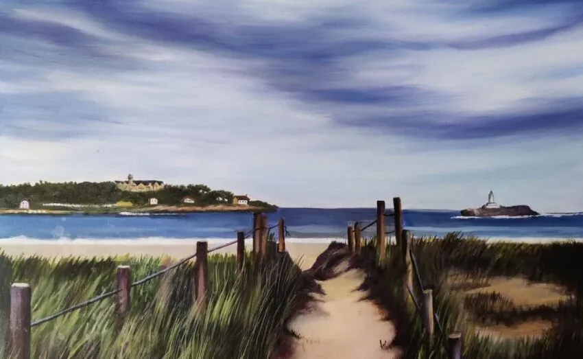  «A través de los ojos de Delia»: el arte de una vecina de Astillero llega a la Sala Bretón