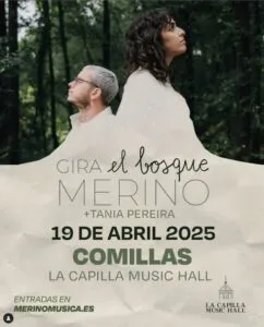 Noticias de Cantabria | El Cántabro | MERINO y Tania Pereira, en concierto el sábado 19 de abril en Comillas