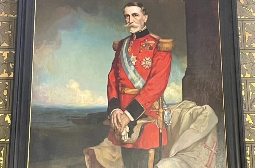  Cultura exhibe el retrato de Claudio López Bru realizado por el pintor Álvarez de Sotomayor en el salón del trono del palacio de Sobrellano