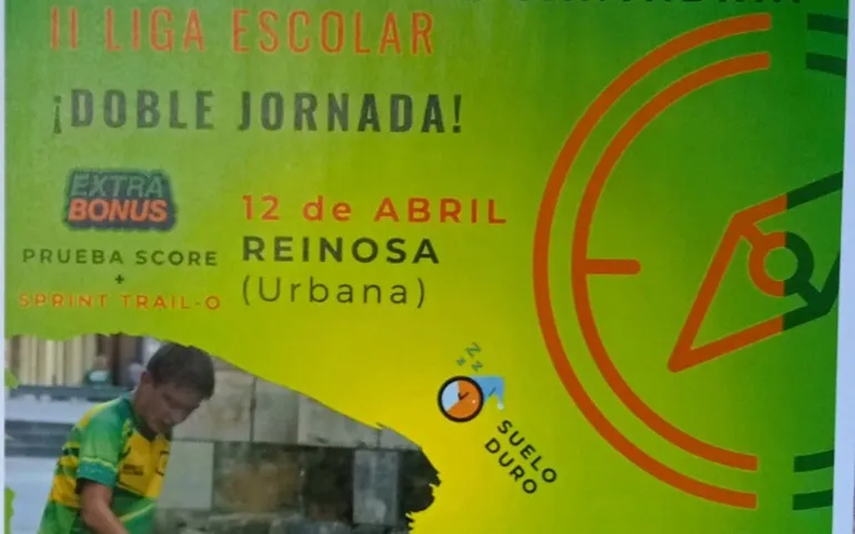  Reinosa acogerá este sábado una carrera de la IV Liga Popular de Orientación de Cantabria-II Liga Escolar