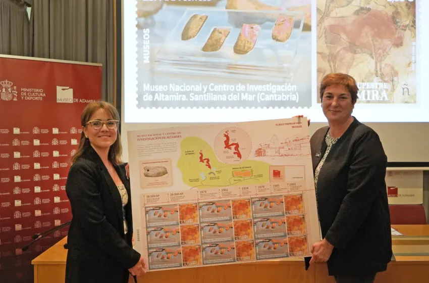 Noticias de Cantabria | El Cántabro | El Museo Nacional y Centro de Investigación de Altamira protagoniza un nuevo sello de Correos dentro de la serie anual ‘Museos’