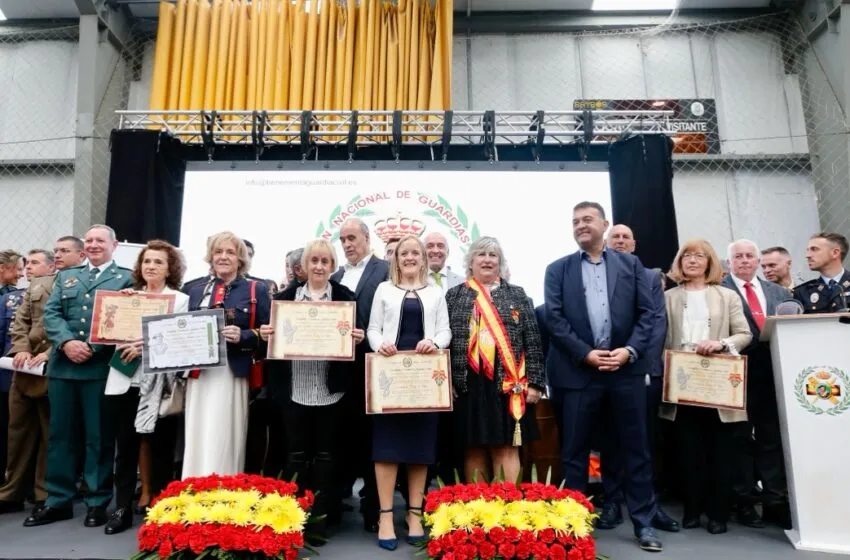  Urrutia, nombrada ‘Dama del Pilar’ en el Homenaje a las Víctimas de las Fuerzas Armadas, Cuerpos de Seguridad del Estado y Seguridad Privada