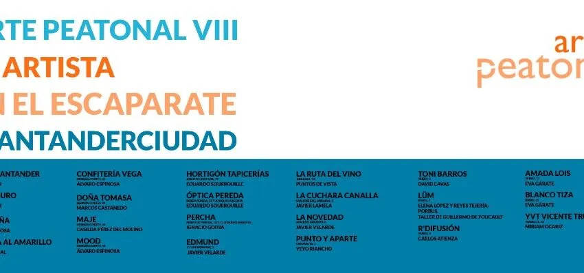 Noticias de Cantabria | El Cántabro | ‘Arte peatonal’ regresa el sábado a Santander con la participación de 16 artistas y 22 comercios