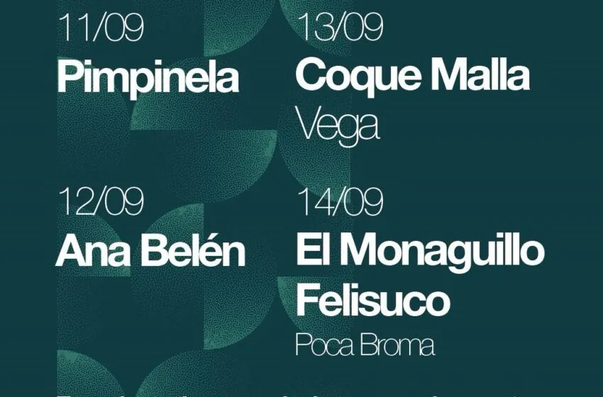 ‘La Plaza’ contará con las actuaciones de Pimpinela, Ana Belén, Coque Malla y Vega