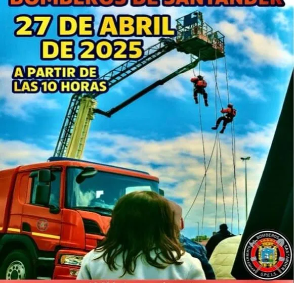 Noticias de Cantabria | El Cántabro | Los bomberos de Santander celebran este domingo 27 su jornada de puertas abiertas