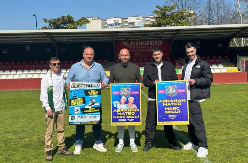  Abraham Mateo y Marc Seguí actuarán el 12 de julio en San Lorenzo dentro del Laredo Costa Esmeralda Fest