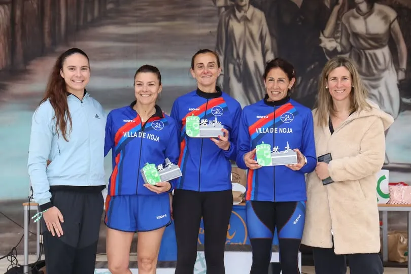Noja rinde homenaje al equipo Máster femenino del club InfiCant – Villa de Noja, campeonas de España por equipos