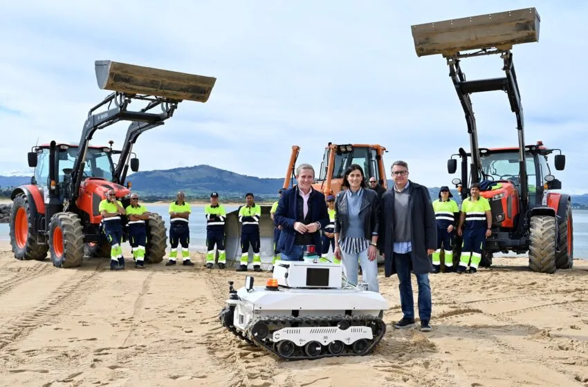 Noticias de Cantabria | El Cántabro | Santander incorporará dos robots para la limpieza de las playas mediante inteligencia artificial