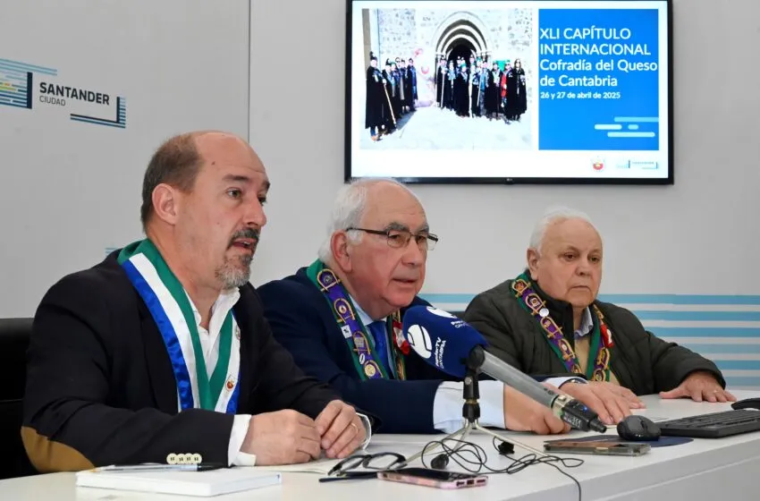 Noticias de Cantabria | El Cántabro | Santander acoge este fin de semana el 41 Capítulo de la Cofradía del Queso de Cantabria